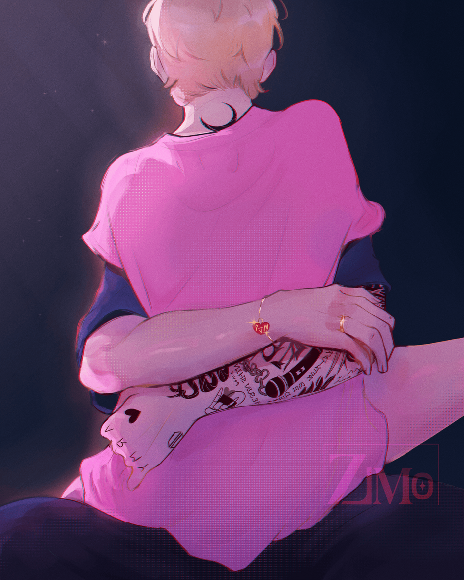 Jikook - BTS Jungkook and Jimin - Gay Couple Soft Art